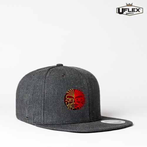 TAMANUITERĀ - U Flex Snap Back Flat Peak Cap Thumbnail