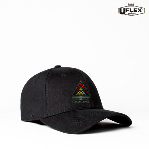 TŪMATAUENGA - UFlex Adults Pro Style 6 Panel Fitted Cap Thumbnail