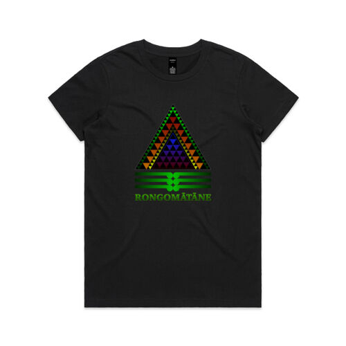 RONGOMĀTĀNE - AS Colour Womens Maple Tee Thumbnail