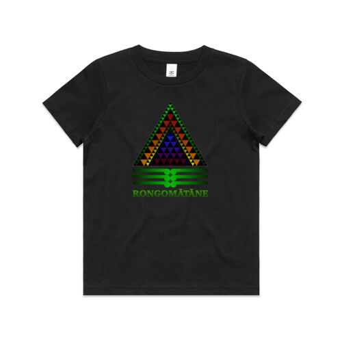 RONGOMĀTĀNE - AS Colour Kids Youth T shirt Thumbnail