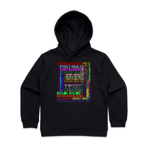 WAIATA MĀORI - AS Colour Kids Supply Hoodie Thumbnail