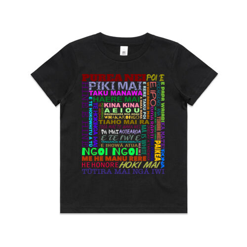 WAIATA MĀORI - AS Colour Kids Youth T shirt Thumbnail
