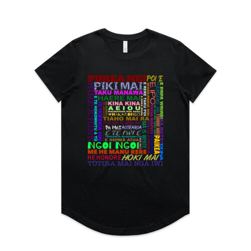WAIATA MĀORI - AS Colour Womens Maple Curve Tee Thumbnail