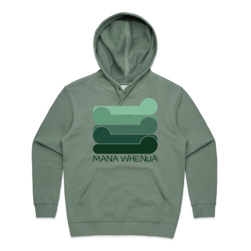MANA WHENUA - AS Colour Womens Premium Hood Thumbnail