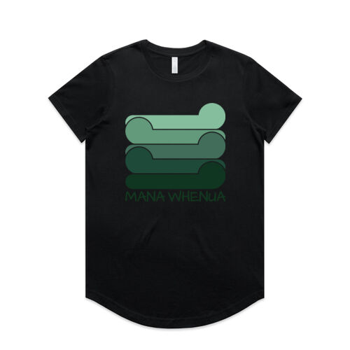 MANA WHENUA - AS Colour Womens Maple Curve Tee Thumbnail