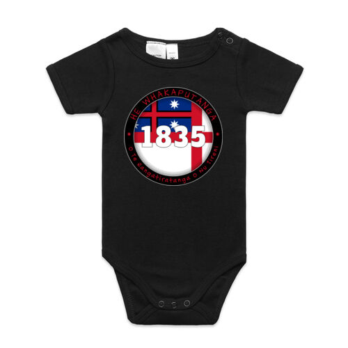 HE WHAKAPUTANGA 1835 - AS Colour Organic Infant Mini-Me One-Piece Thumbnail
