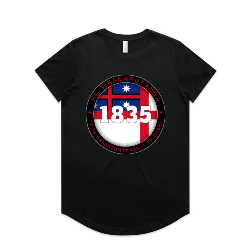 HE WHAKAPUTANGA 1835 - AS Colour Womens Maple Curve Tee Thumbnail