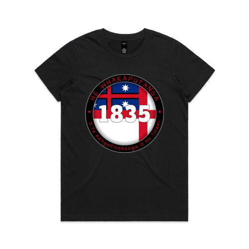 HE WHAKAPUTANGA 1835 - AS Colour Womens Maple Tee Thumbnail