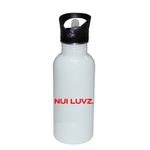 NUI LUVZ. - Stainless Bottle with Straw Top Thumbnail