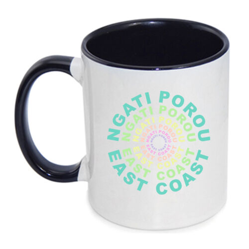 NGATI POROU CIRCLE - Inner Coloured Mug Thumbnail