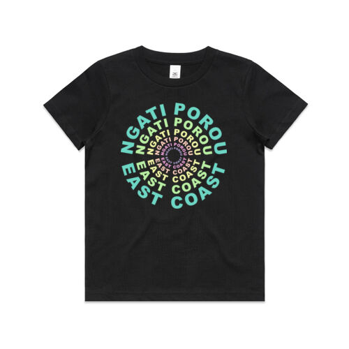 NGATI POROU CIRCLE - AS Colour Kids Youth T shirt Thumbnail