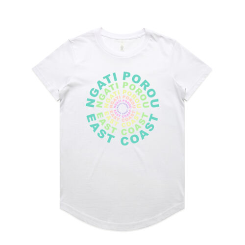 NGATI POROU CIRCLE - AS Colour Womens Maple Curve Tee Thumbnail