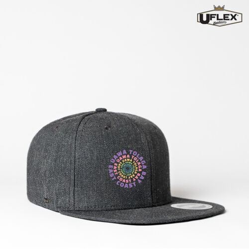 UAWA CIRCLE - U Flex Snap Back Flat Peak Cap Thumbnail