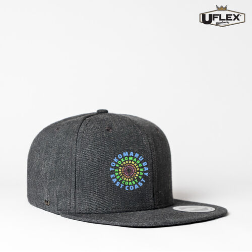 TOKOMARU BAY CIRCLE - U Flex Snap Back Flat Peak Cap Thumbnail