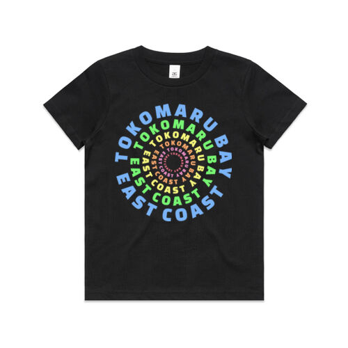 TOKOMARU BAY CIRCLE - AS Colour Kids Youth T shirt Thumbnail