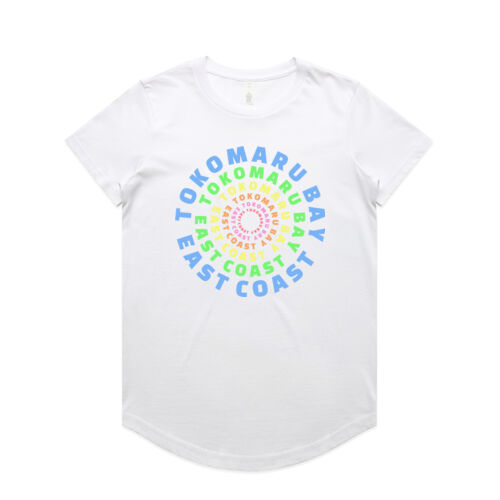 TOKOMARU BAY CIRCLE - AS Colour Womens Maple Curve Tee Thumbnail