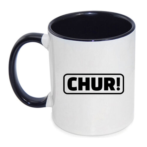 CHUR! - Inner Coloured Mug Thumbnail