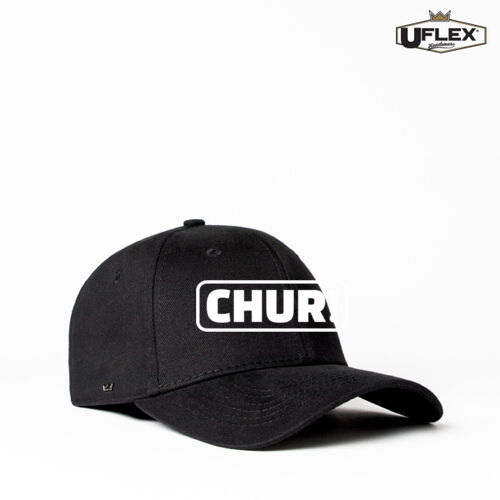CHUR! - UFlex Adults Pro Style 6 Panel Fitted Cap Thumbnail