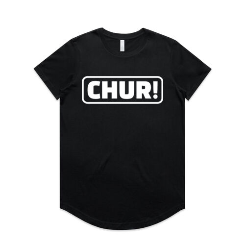 CHUR! - AS Colour Womens Maple Curve Tee Thumbnail
