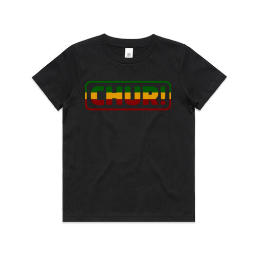 CHUR RASTA! - AS Colour Kids Youth T shirt Thumbnail