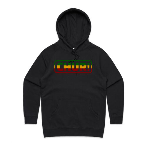 CHUR RASTA! - AS Colour Womens Supply Hood Thumbnail