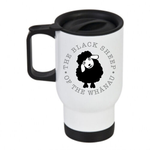 THE BLACK SHEEP OF THE WHĀNAU - Travel Mug Thumbnail