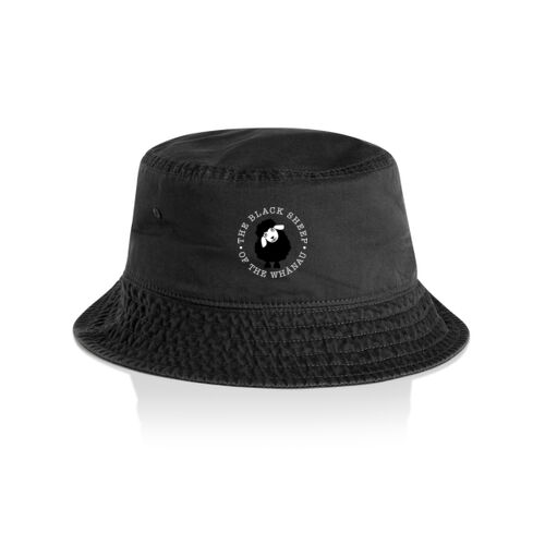 THE BLACK SHEEP OF THE WHĀNAU - AS Colour Faded Bucket Hat Thumbnail