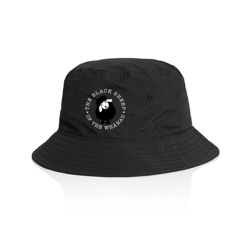 THE BLACK SHEEP OF THE WHĀNAU - AS Colour Nylon Bucket Hat Thumbnail