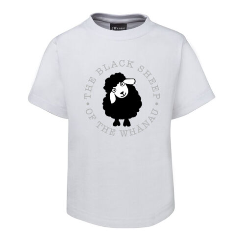 THE BLACK SHEEP OF THE WHĀNAU - JB's Kids Tee Thumbnail