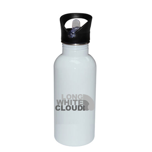 LONG WHITE CLOUD - Stainless Bottle with Straw Top Thumbnail