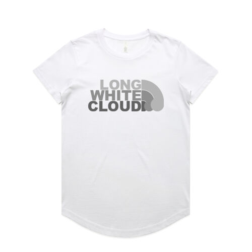 LONG WHITE CLOUD - AS Colour Womens Maple Curve Tee Thumbnail
