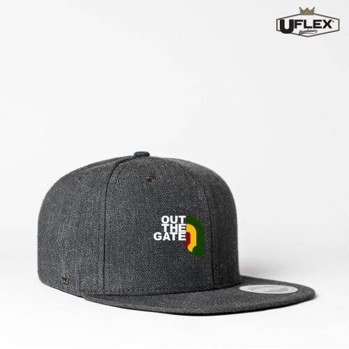 OUT THE GATE - UFlex Snap Back Flat Peak Cap Thumbnail