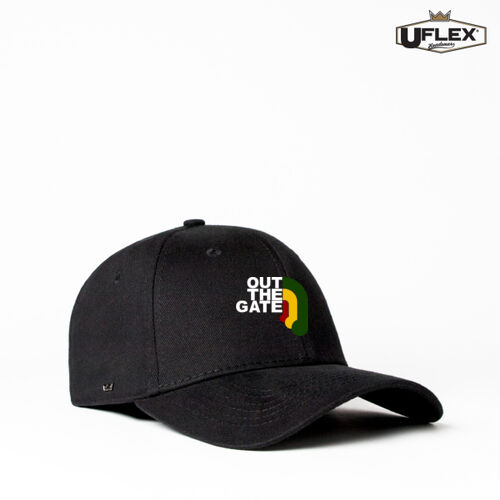 OUT THE GATE - UFlex Adults Pro Style 6 Panel Fitted Cap Thumbnail