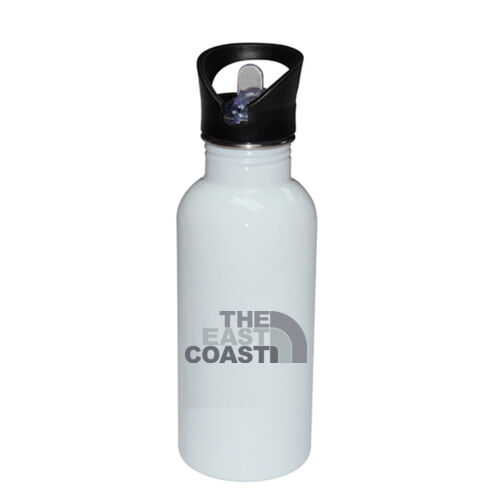 THE EAST COAST - Stainless Bottle with Straw Top Thumbnail