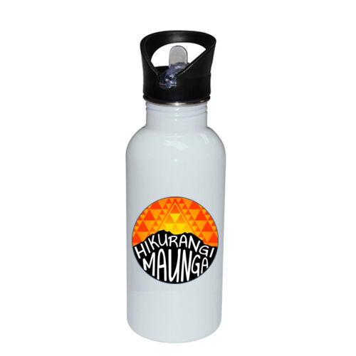 MAUNGA HIKURANGI - Stainless Bottle with Straw Top Thumbnail