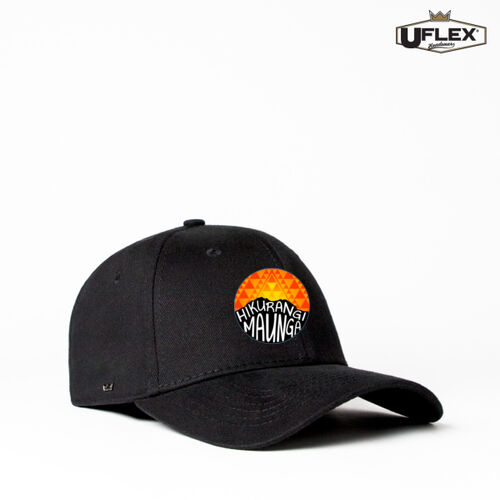 MAUNGA HIKURANGI - UFlex Adults Pro Style 6 Panel Fitted Cap Thumbnail