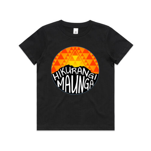 MAUNGA HIKURANGI - AS Colour Kids Youth T shirt Thumbnail