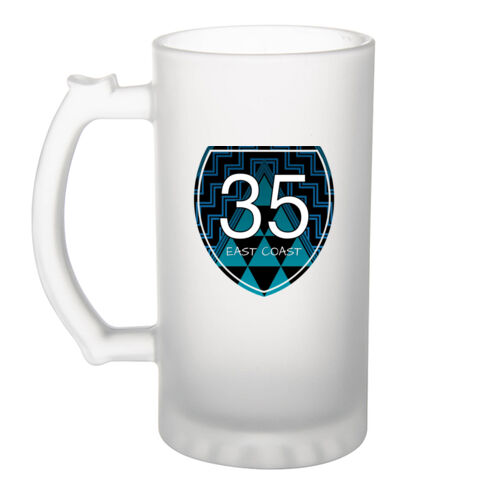 EASTCOAST 35 - Frosted Glass Beer Mug Thumbnail