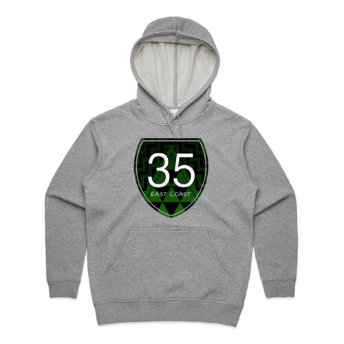 EASTCOAST 35 - AS Colour Womens Premium Hood Thumbnail