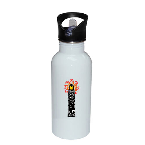 Gisborne Clock - Stainless Bottle with Straw Top Thumbnail