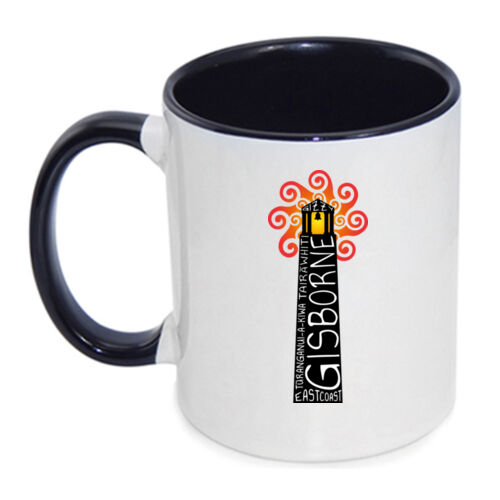 Gisborne Clock - Inner Coloured Mug Thumbnail