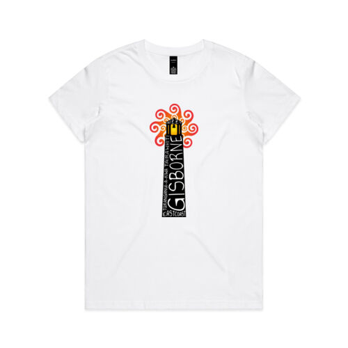 Gisborne Clock - AS Colour Womens Maple Tee Thumbnail