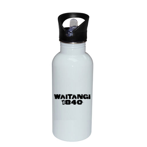 WAITANGI 1840 - Stainless Bottle with Straw Top Thumbnail
