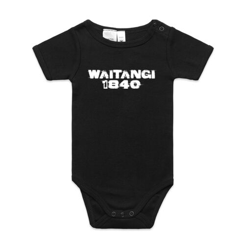 WAITANGI 1840 - AS Colour Organic Infant Mini-Me One-Piece Thumbnail