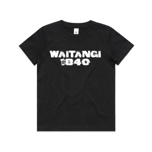 WAITANGI 1840 - AS Colour Kids Youth T shirt Thumbnail
