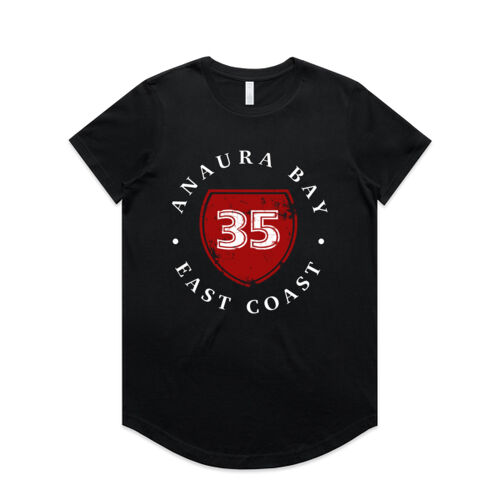 ANAURA BAY 2.0 - AS Colour Womens Maple Curve Tee Thumbnail