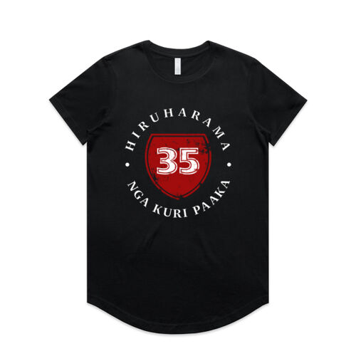 HIRUHARAMA 35 - AS Colour Womens Maple Curve Tee Thumbnail