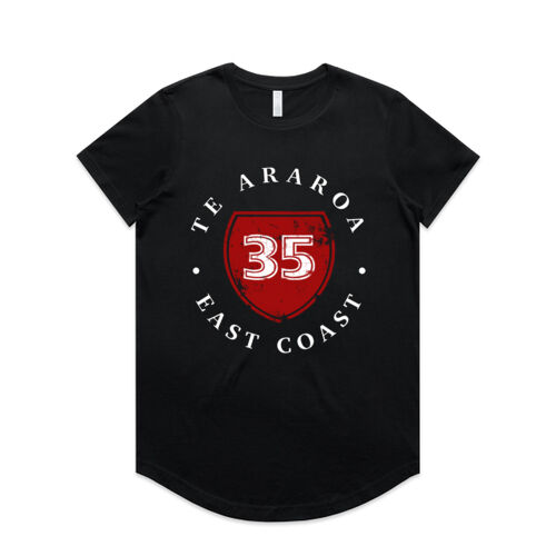TE ARAROA 2.0 - AS Colour Womens Maple Curve Tee Thumbnail