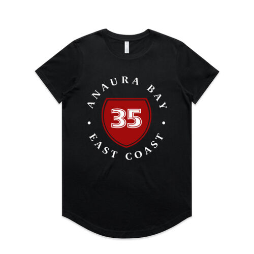 ANAURA BAY 4.0 - AS Colour Womens Maple Curve Tee Thumbnail