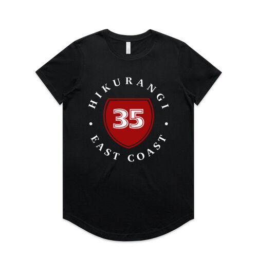 HIKURANGI 4.0 - AS Colour Womens Maple Curve Tee Thumbnail